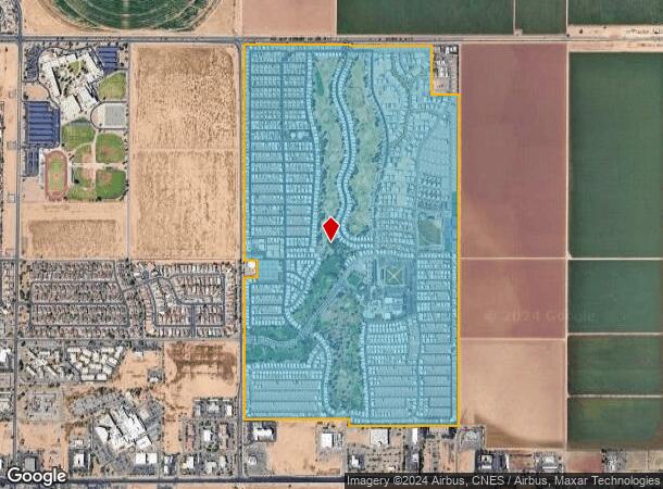  1110 N Henness Rd, Casa Grande, AZ Parcel Map