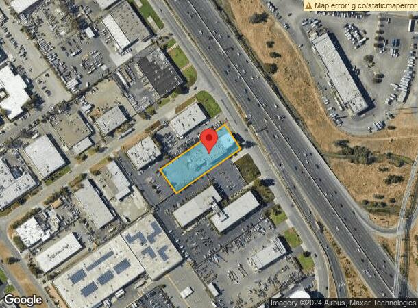  7817 Oakport St, Oakland, CA Parcel Map