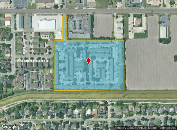  1902 E Tyler Ave, Harlingen, TX Parcel Map