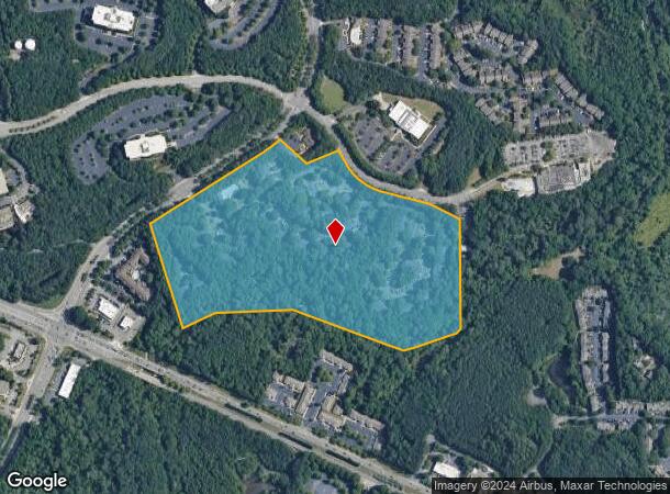  950 Executive Dr, Alpharetta, GA Parcel Map