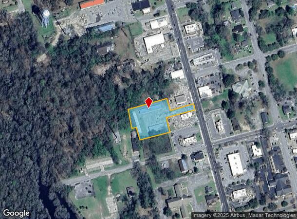 N Longstreet St, Kingstree, SC Parcel Map