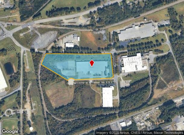  750 W Fieldcrest Rd, Eden, NC Parcel Map