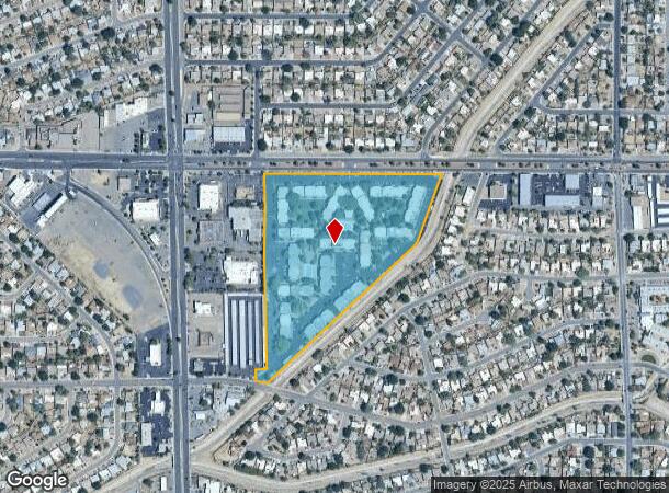  10000 Menaul Blvd Ne, Albuquerque, NM Parcel Map