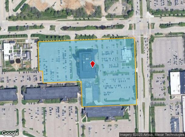 3001 W Big Beaver Rd, Troy, MI Parcel Map