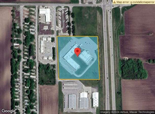  4922 Paradise Rd, Mattoon, IL Parcel Map