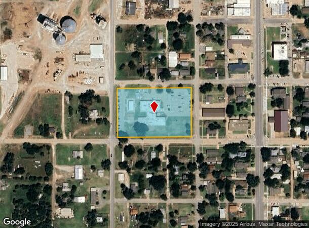 400 S Oklahoma Ave, Cherokee, OK Parcel Map