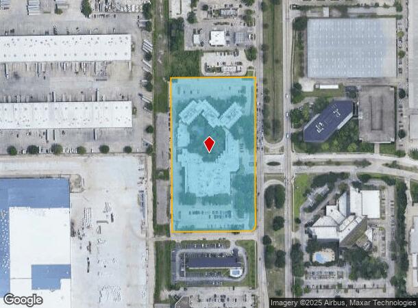  15747 John F Kennedy Blvd, Houston, TX Parcel Map