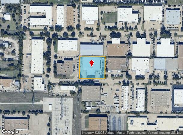 3211 Commander Dr, Carrollton, TX Parcel Map