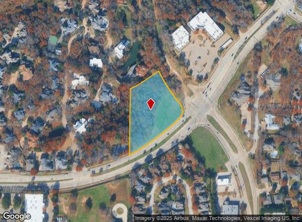  1971 Ne Green Oaks Blvd, Arlington, TX Parcel Map