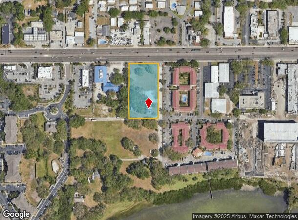  2905 Gulf To Bay Blvd, Clearwater, FL Parcel Map