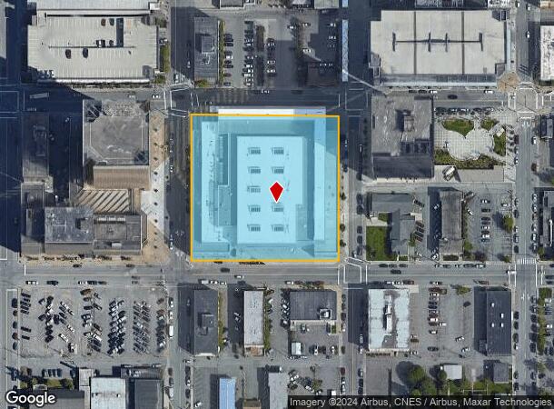  600 W 7Th Ave, Anchorage, AK Parcel Map