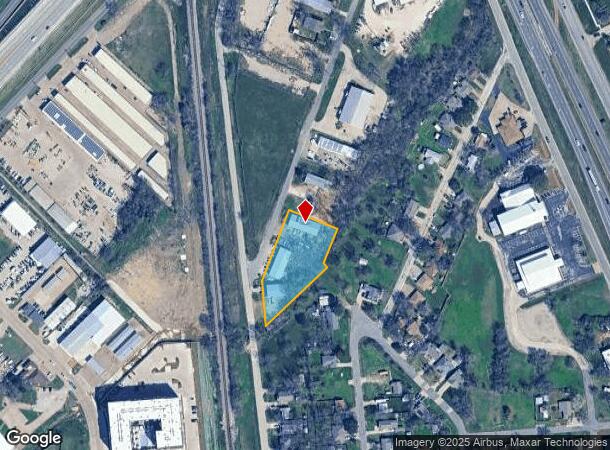 244 N Commerce St, Burleson, TX Parcel Map