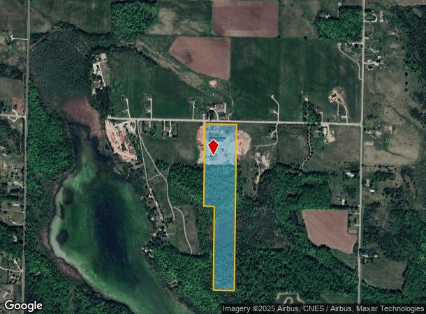 5151 Manthei Rd, Petoskey, MI Parcel Map