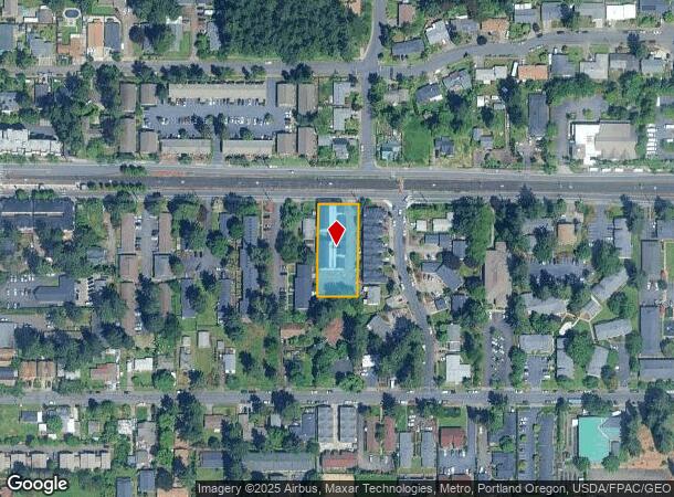 17528 E Burnside St, Portland, OR Parcel Map