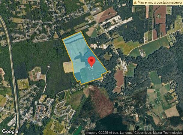  7398 Courthouse Rd, Prince George, VA Parcel Map