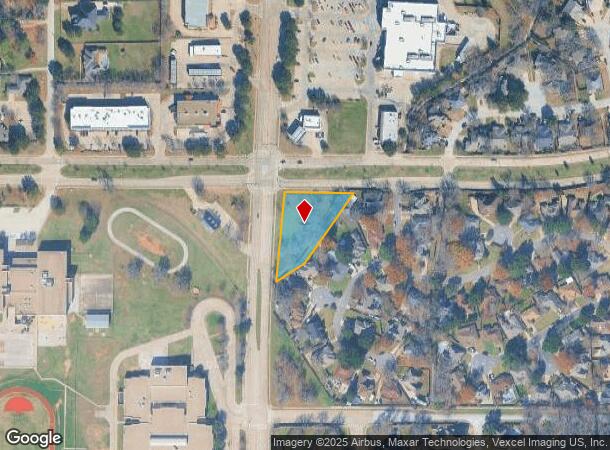  3710 W Green Oaks Blvd, Arlington, TX Parcel Map