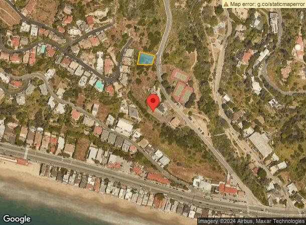  3833 Rambla Pacifico, Malibu, CA Parcel Map