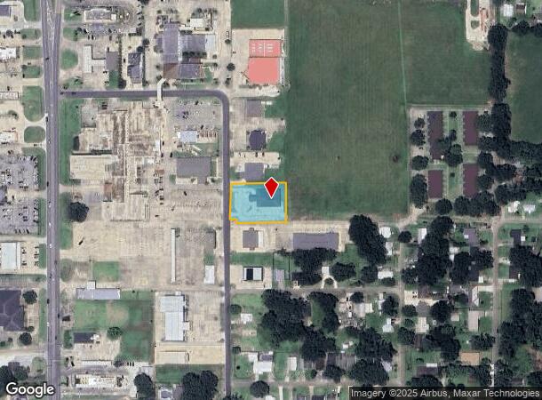 1902 Johnson St, Jennings, LA Parcel Map