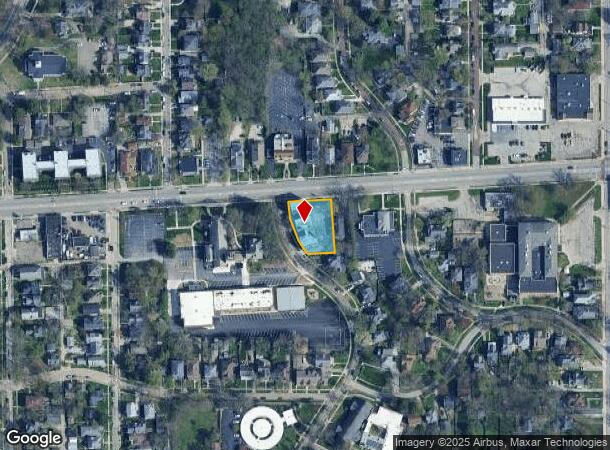  5345 E Washington St, Indianapolis, IN Parcel Map