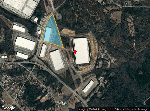  2021 Williams Industrial Blvd, Rock Hill, SC Parcel Map