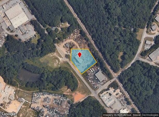  2495 Old Covington Hwy Sw, Conyers, GA Parcel Map