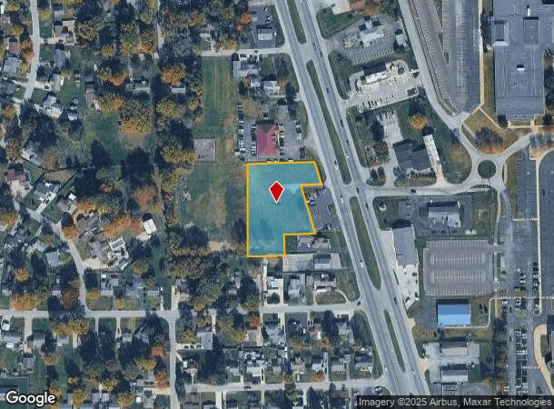  210 N Us Highway 31, Whiteland, IN Parcel Map