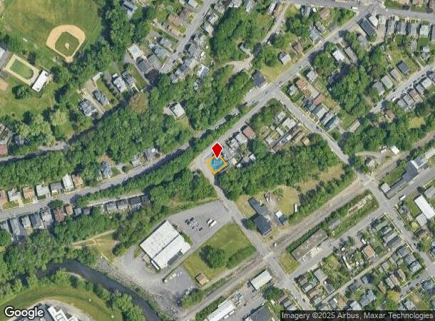  42 Depot St, Scranton, PA Parcel Map