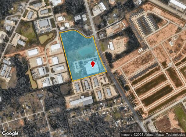  1125 Beach Airport Rd, Conroe, TX Parcel Map