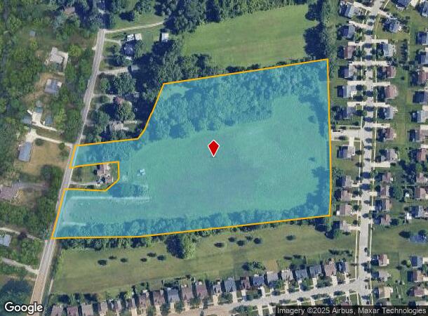  6387 Whittaker Rd, Ypsilanti, MI Parcel Map