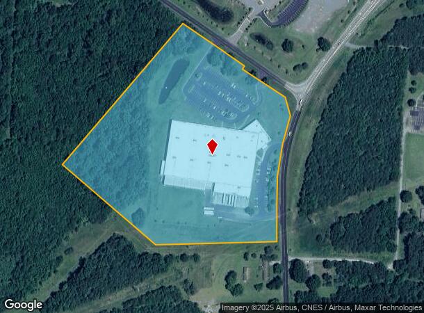 1210 Nc Highway 61, Whitsett, NC Parcel Map