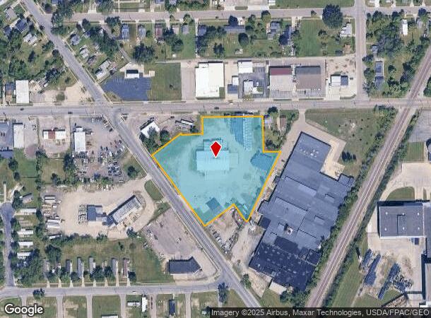 1139 Treat St, Adrian, MI Parcel Map