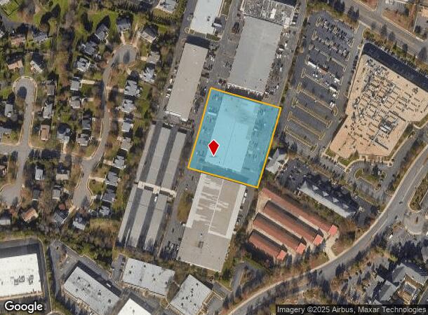  308 Victory Dr, Herndon, VA Parcel Map