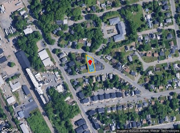  20 Faxon St, Brockton, MA Parcel Map