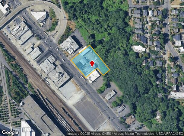 1408 Elliott Ave W, Seattle, WA Parcel Map