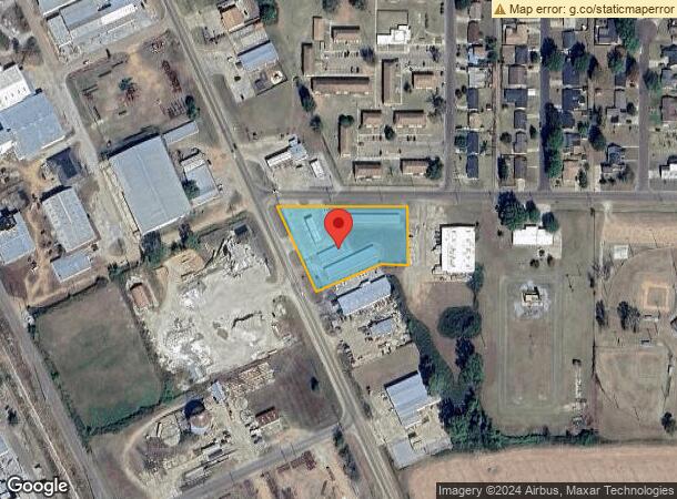  1305 Desoto Ave, Clarksdale, MS Parcel Map