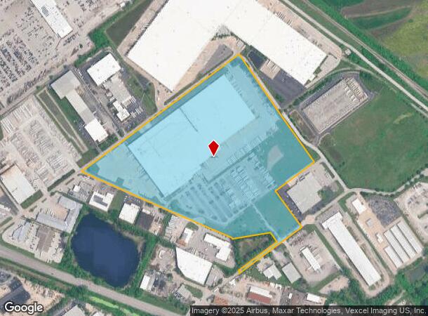  111 Boulder Industrial Dr, Bridgeton, MO Parcel Map