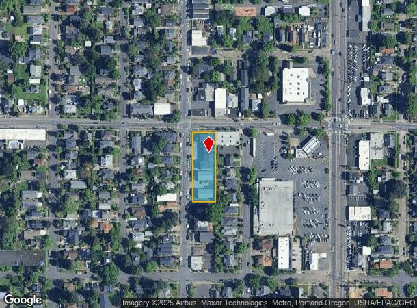 22 Se 80Th Ave, Portland, OR Parcel Map