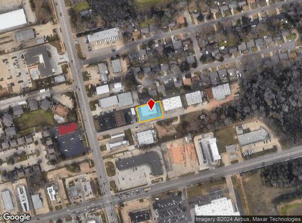  2208 N Frazier St, Conroe, TX Parcel Map