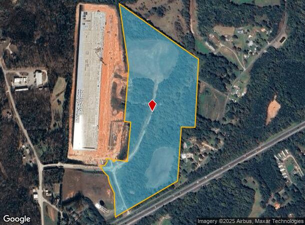  Unix Dr, Morganton, NC Parcel Map