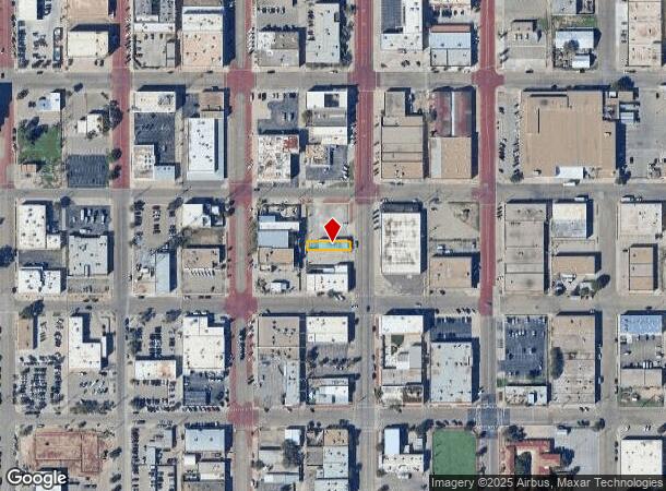  1610 Buddy Holly Ave, Lubbock, TX Parcel Map