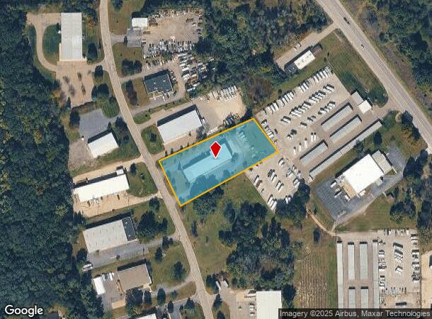 10520 Enterprise Dr, Davisburg, MI Parcel Map