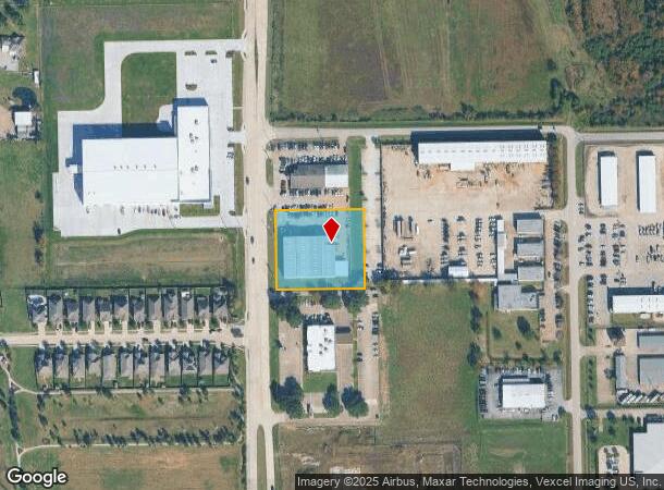  2801 Sens Rd, La Porte, TX Parcel Map
