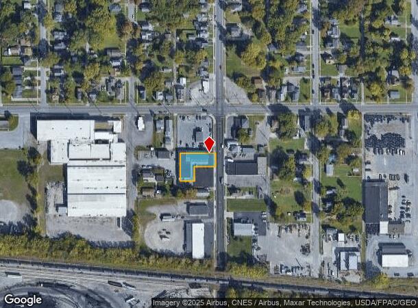 912 S Metcalf St, Lima, OH Parcel Map