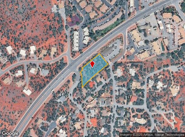  3385 W State Route 89A Hwy, Sedona, AZ Parcel Map