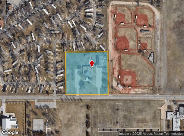  2110 W 45Th St S, Wichita, KS Parcel Map