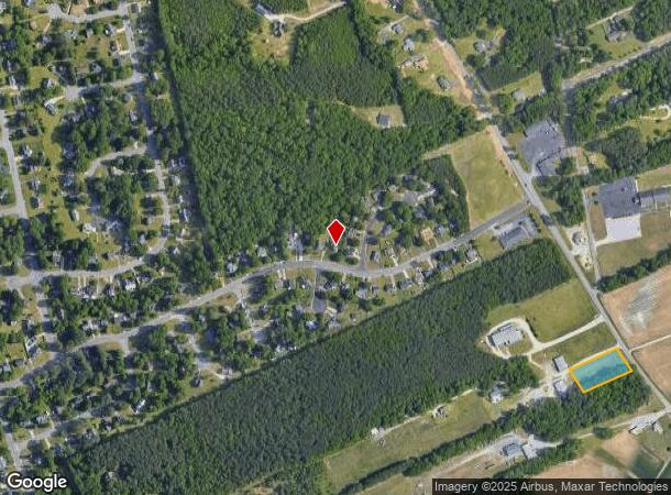 7334 Trailing Rock Rd, Prince George, VA Parcel Map