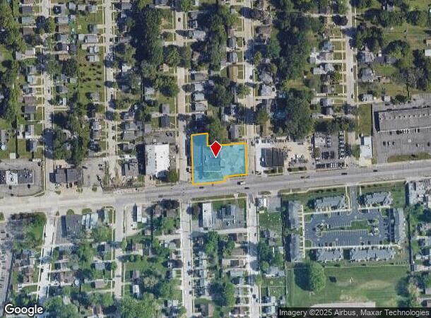 14611 E 9 Mile Rd, Eastpointe, MI Parcel Map