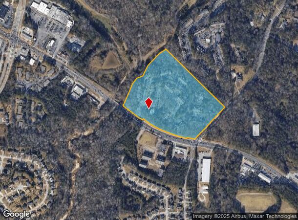  1000 Hidden Chase, Stone Mountain, GA Parcel Map