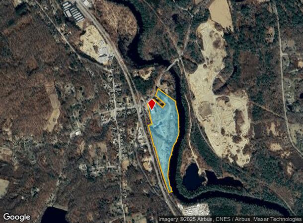 348 Windham Center Rd, South Windham, CT Parcel Map