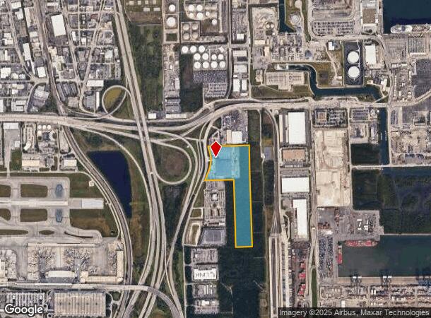  2200 Ne 7Th Ave, Dania, FL Parcel Map